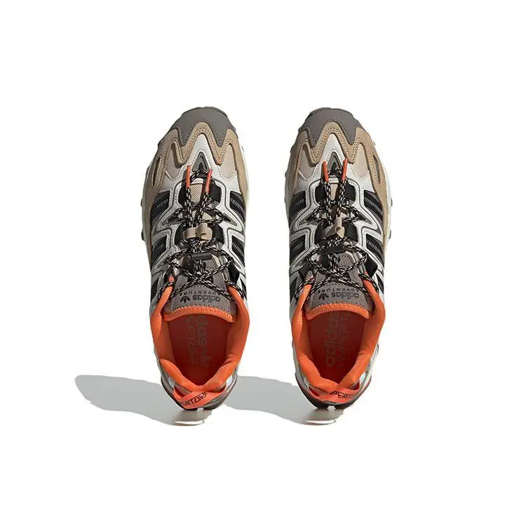 Hyperturf Marrone Semplice Arancione Sneakers Unisex Alluminio Beige Magico GX2023 40 miniatura 2