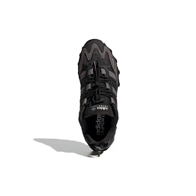 Hyperturf Nero Grigio Chiaro Sneakers Unisex Nero Core Argento Metallizzato GX2022 41⅓ miniatura 3