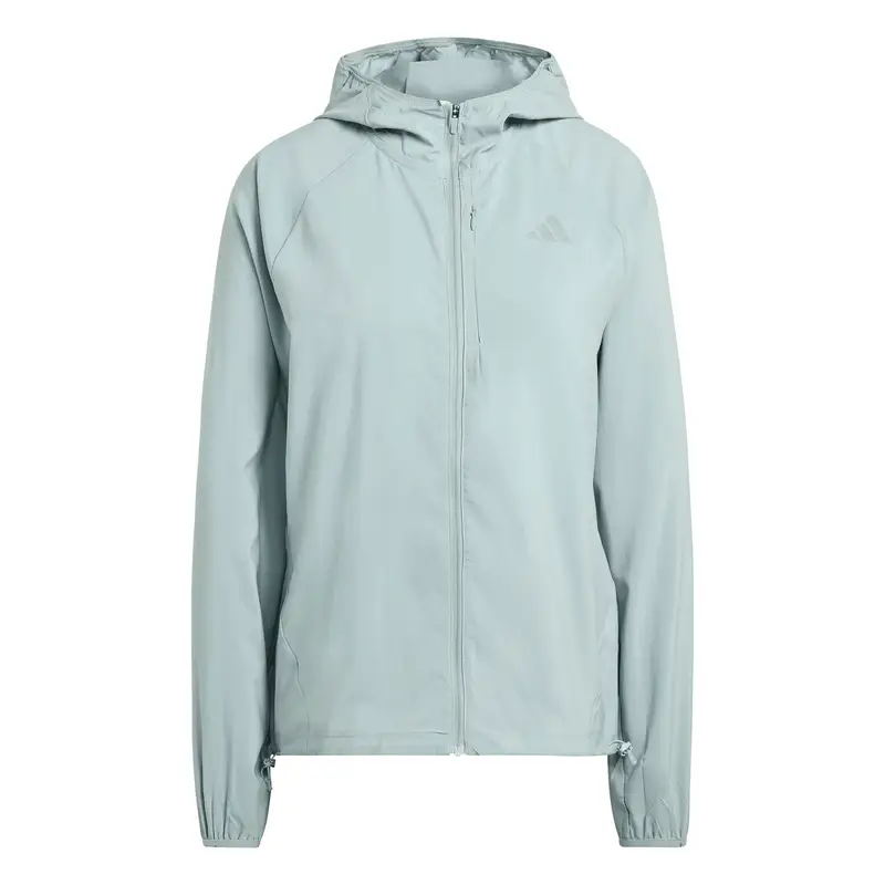 Impermeabile con cappuccio da donna adidas Essentials Vert