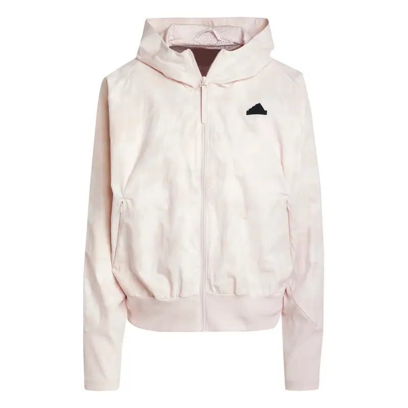Impermeabile con cerniera con cappuccio da donna adidas Z.N.E Woven Multicolore