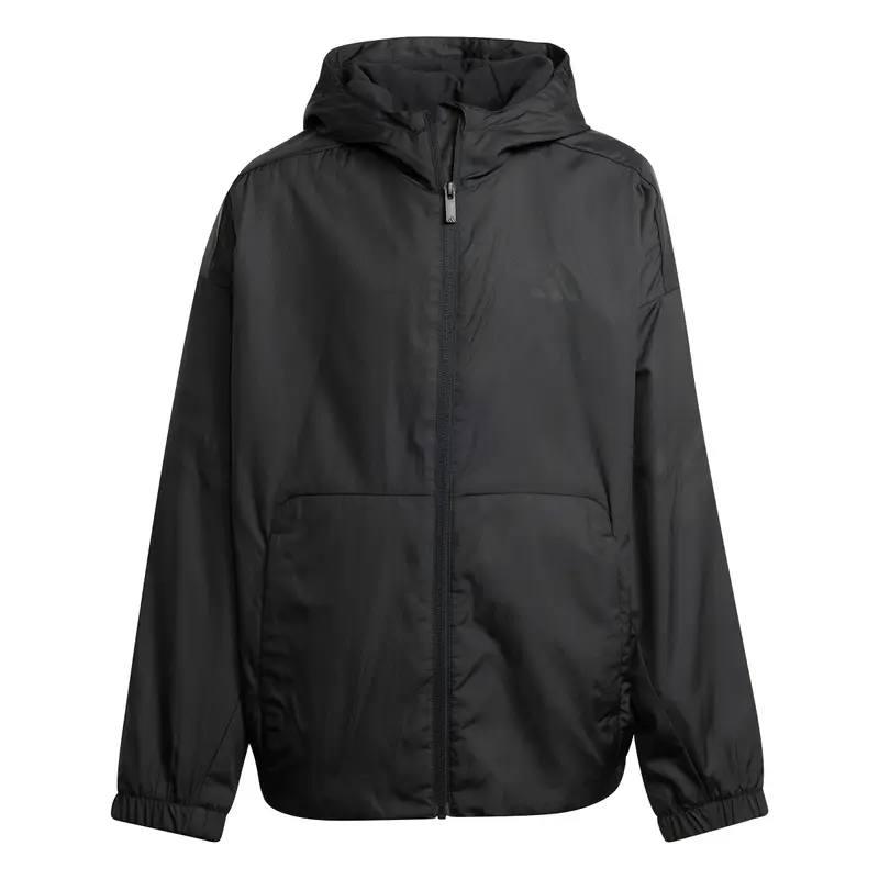 Impermeabile per bambini adidas Fleece Noir