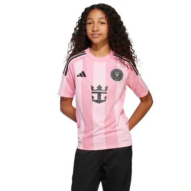 Inter Miami Cf 25/26 Messi Home Jersey Bambini - Maglie/Repliche Rosa - Mesh Pink