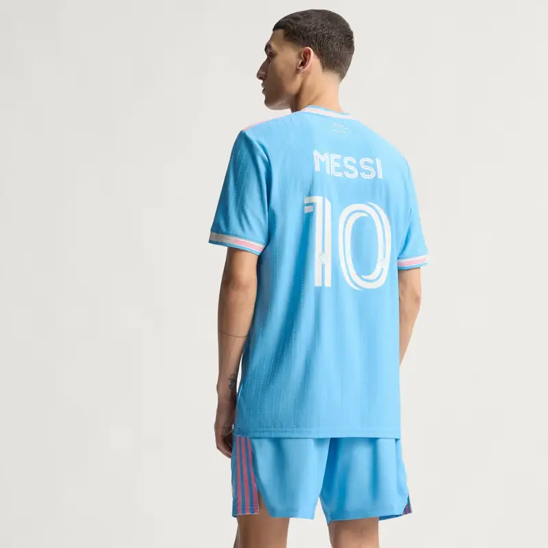 Inter Miami CF 25/26 Terza Maglia Authentic Messi Semi Blue Burst miniatura 2