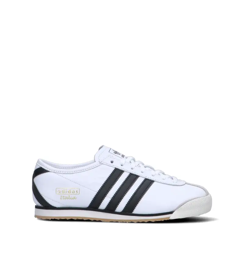 ITALIA 70,s Sneaker donna bianca/nera in pelle Vario