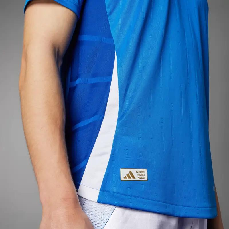 Italia Maglia Home Authentic 2024 Blue miniatura 3
