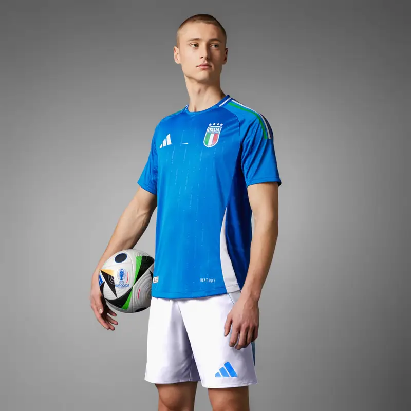 Italia Maglia Home Authentic 2024 Blue