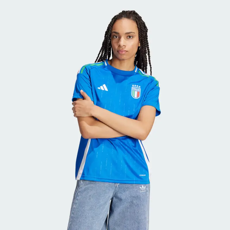 Adidas Italy 24 Home female Maglie/Repliche - Blu - Tela di cotone - Foot Locker