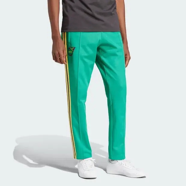 Jamaica Beckenbauer Tracksuit Uomo - Pantaloni Verde - di cotone Green