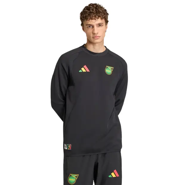 Jamaica Uomo - Felpe Nero - di cotone Black