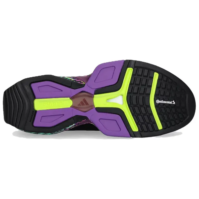 Jeremy Scott x adidas Rapidmove ADV 2 Pride Sneakers da Uomo Nero Core-Black Aurora-Metallizzato JR6401 40 miniatura 3