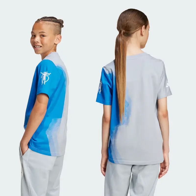 Adidas T-shirt Grigio 3436127 miniatura 3