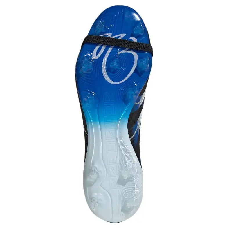Jude Bellingham x adidas Predator Nero Core/Bianco Nuvola/Blu Glow Scarpini Unisex JS4270 40⅔ miniatura 5