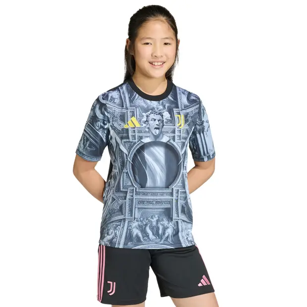 Juventus Bambini - Maglie/Repliche Nero - Mesh Black