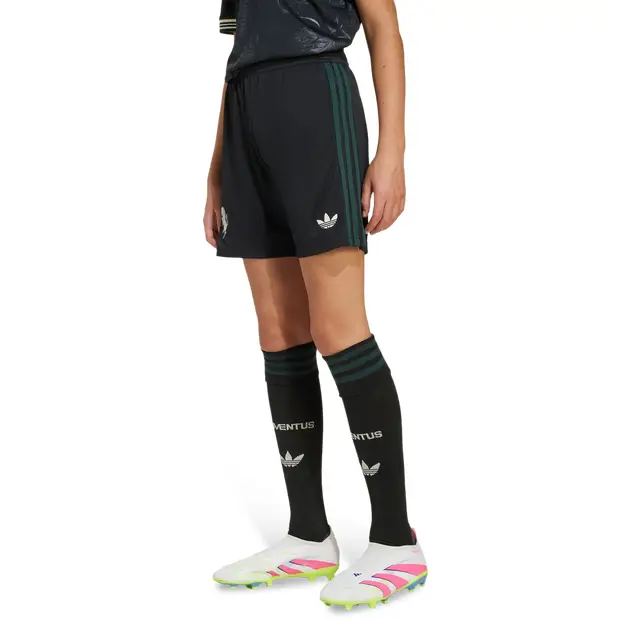 Juventus unisex Pantaloncini - Nero - Poly Mesh - Foot Locker Black