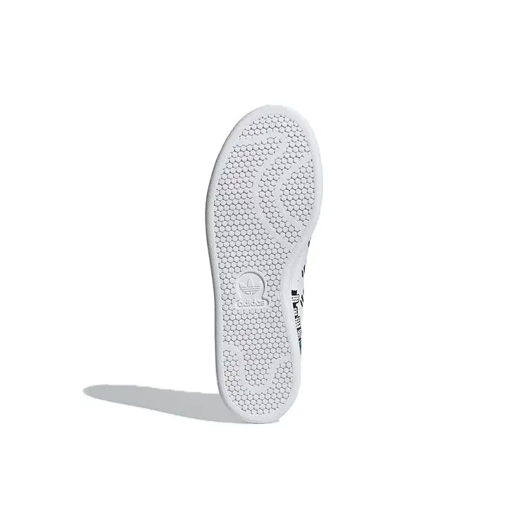 Kasing Lung x Disney x adidas Stan Smith Labubu Mickey Mouse Sneakers Unisex Bianco Bianco Nuvola Nero Core GZ8841 41⅓ miniatura 2