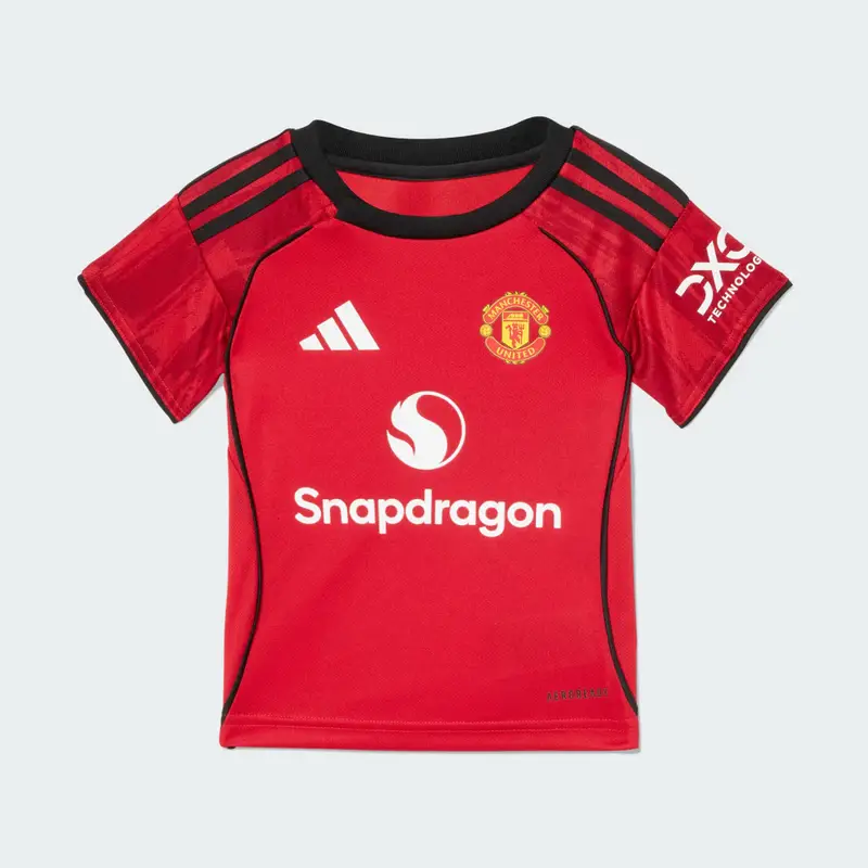 Kit bambino casa Manchester United 25/26 Mufc Red miniatura 2