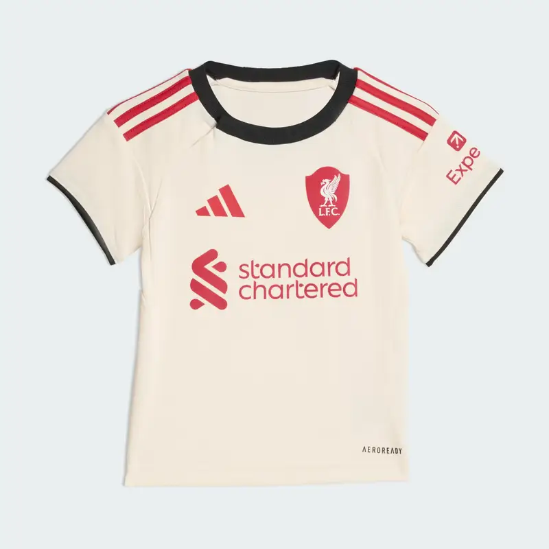 Kit bambino Liverpool FC 25/26 Away Bambino Wonder White miniatura 2