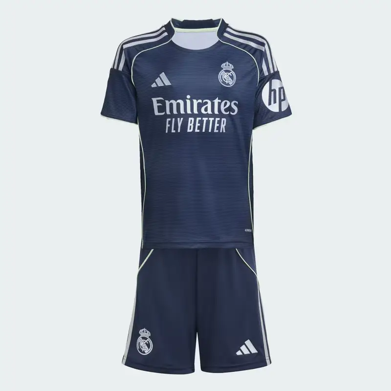 Kit da trasferta 25/26 per giovani e bambini del Real Madrid Legend Ink miniatura 4