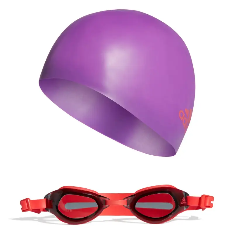 Kit di cuffie e occhiali da bagno per bambini adidas