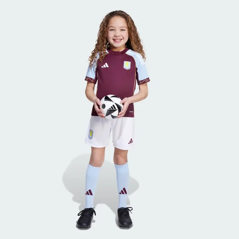 Kit Home Mini 25/26 Aston Villa FC Maroon miniatura 3