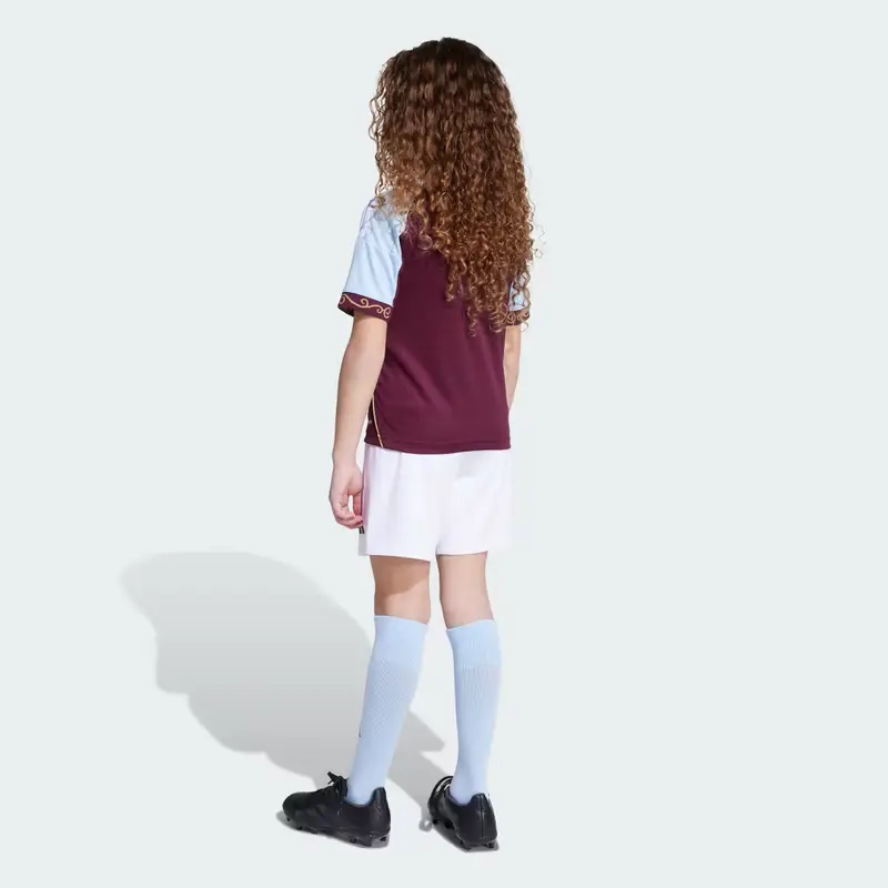 Kit Home Mini 25/26 Aston Villa FC Maroon miniatura 4