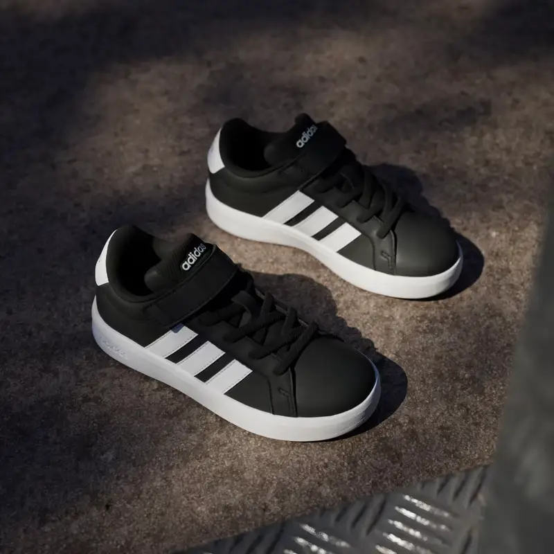 LE SCARPE GRAND COURT 3.0 PER BAMBINI Core Black miniatura 4