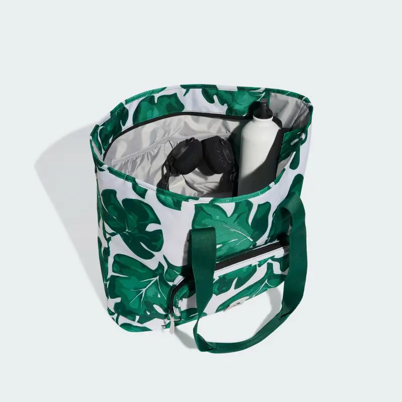 Leaf Print Tote Orbit Grey miniatura 4