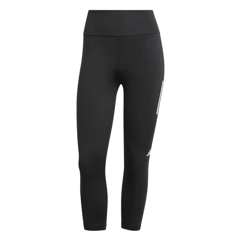 Leggings 3/4 da donna adidas Own the Run Noir