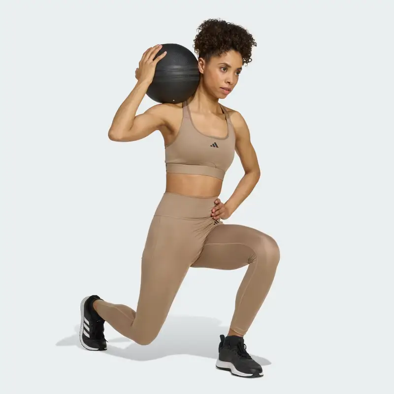 Adidas Leggings Marrone 3139982 miniatura 3