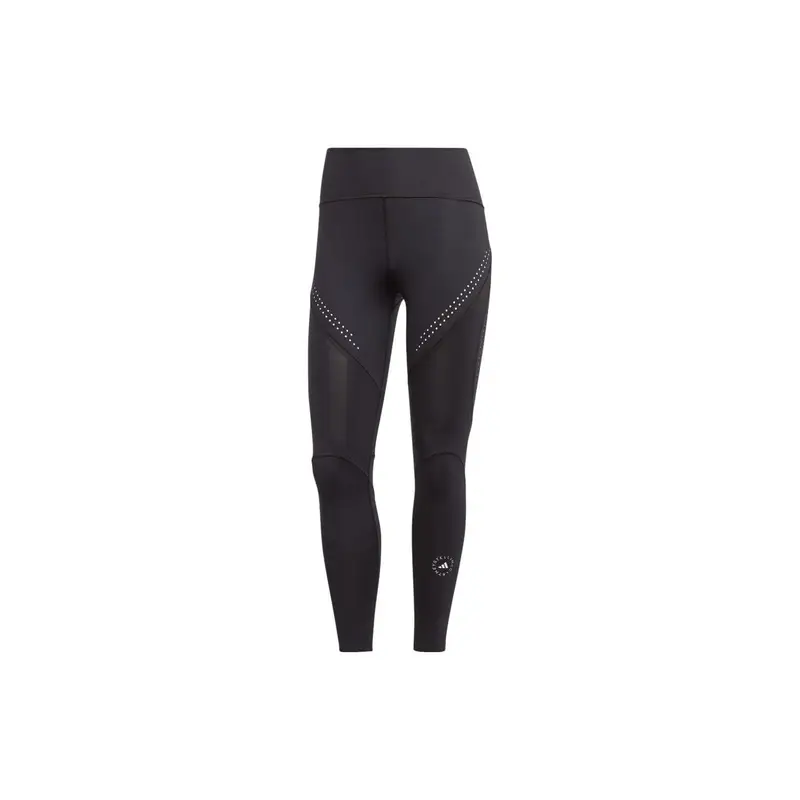 Leggings a Vita Alta Slim Fit Donna Leggings Neri IB6796 S