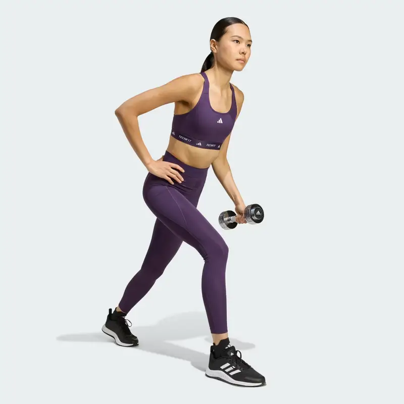 Adidas Leggings Viola 3139246 miniatura 3