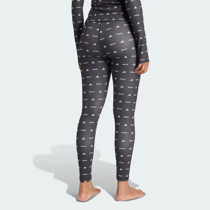 Adidas Leggings Nero 3830675 miniatura 2