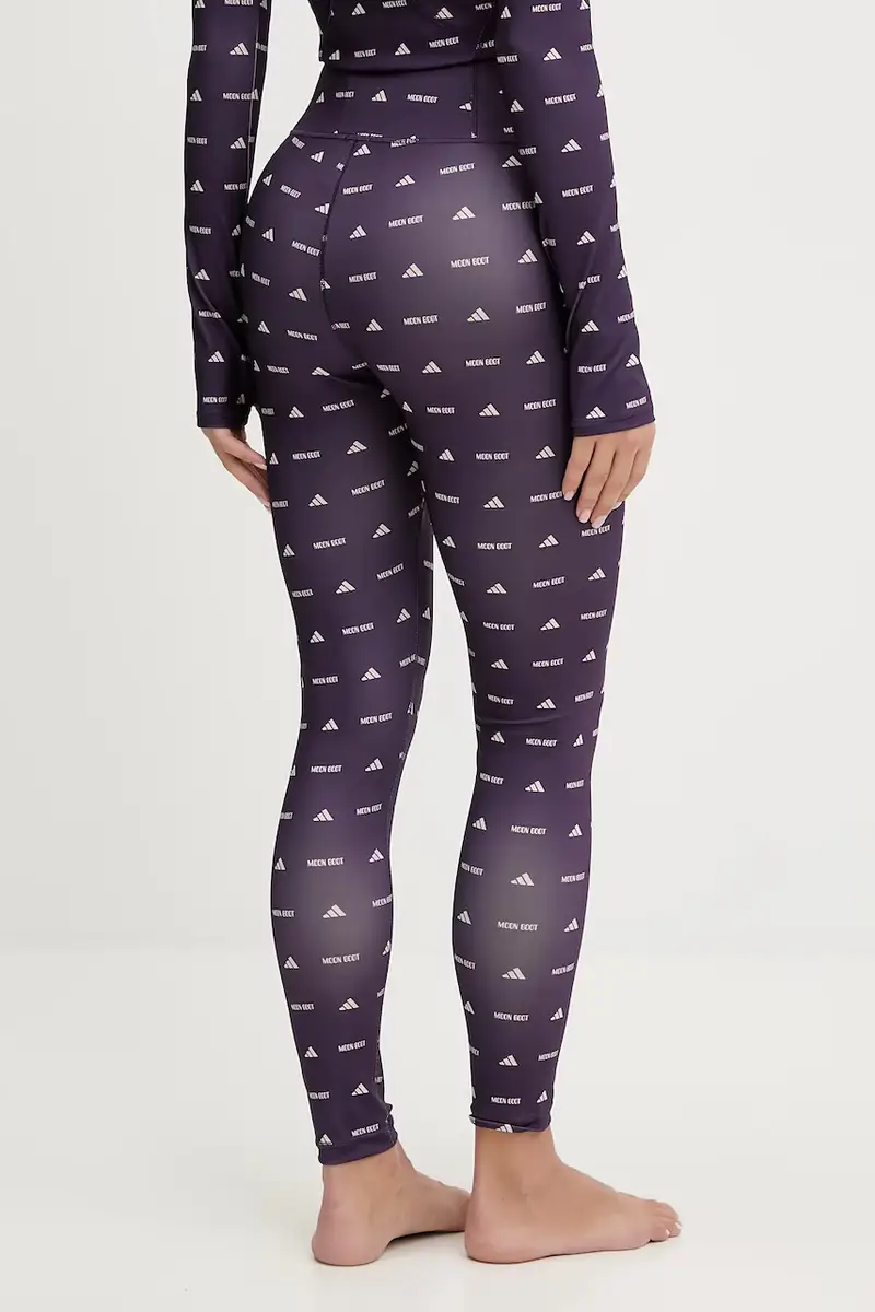 Adidas Leggings Viola 4151621 miniatura 3