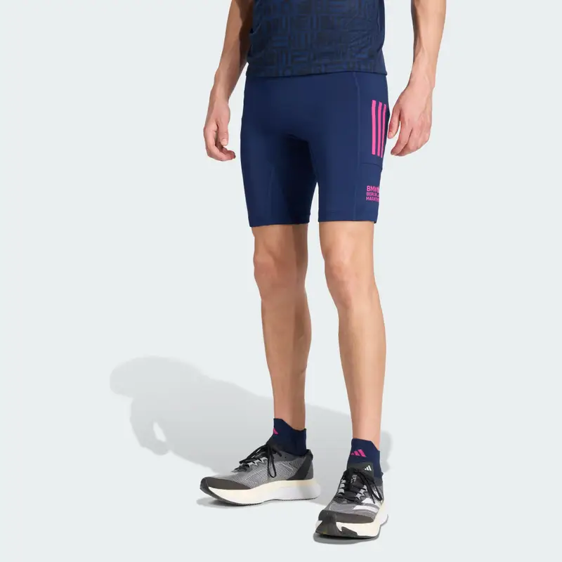 Adidas Leggings Uomo Blu 3435688