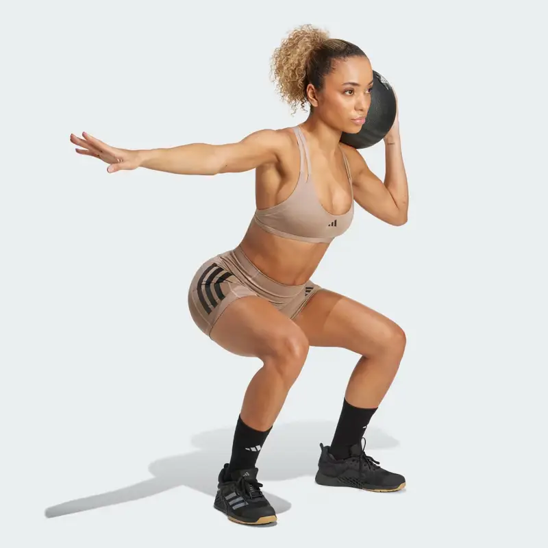 Adidas Leggings Marrone 3139983 miniatura 3