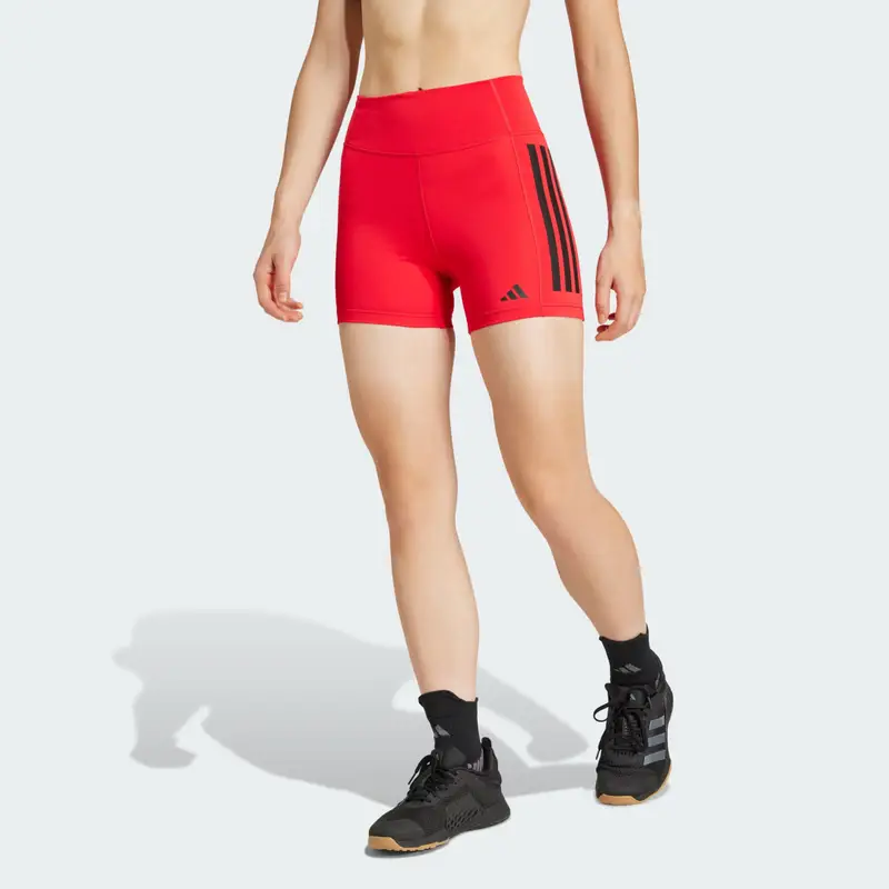 Adidas Leggings Rosso 3184755