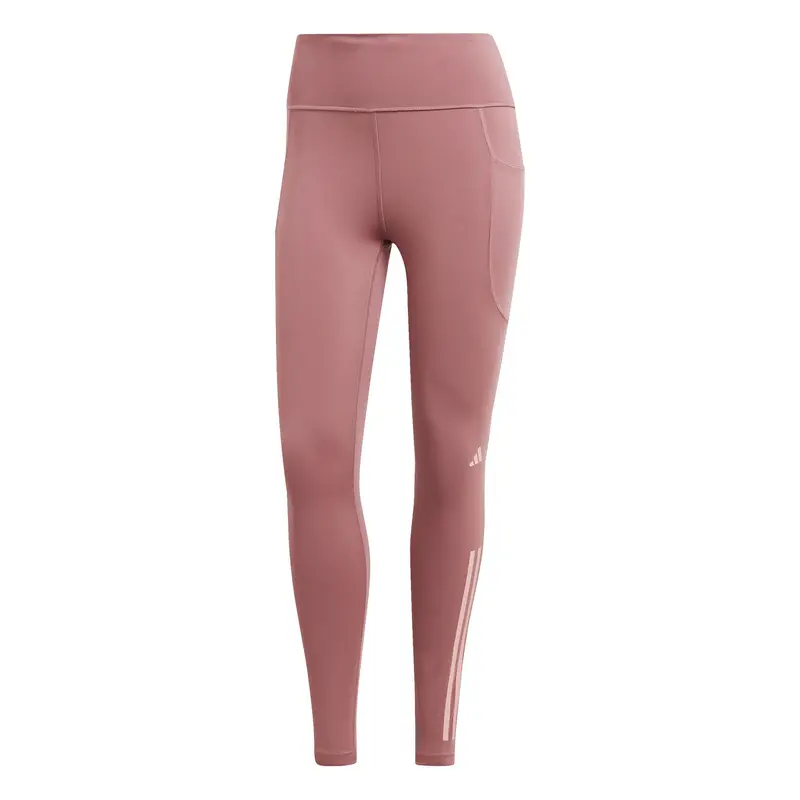 Leggings da donna adidas DailyRun 3-Stripes Rose