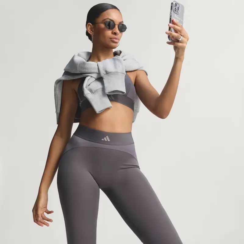 Adidas Leggings Grigio 3140275 miniatura 3