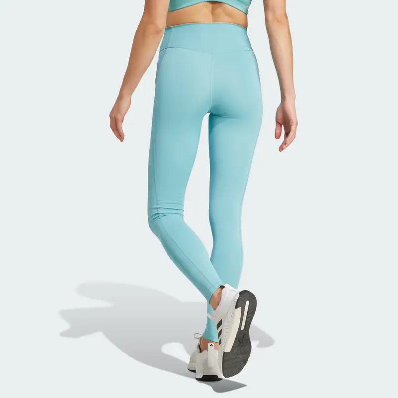 Adidas Leggings Turchese 3184023 miniatura 2