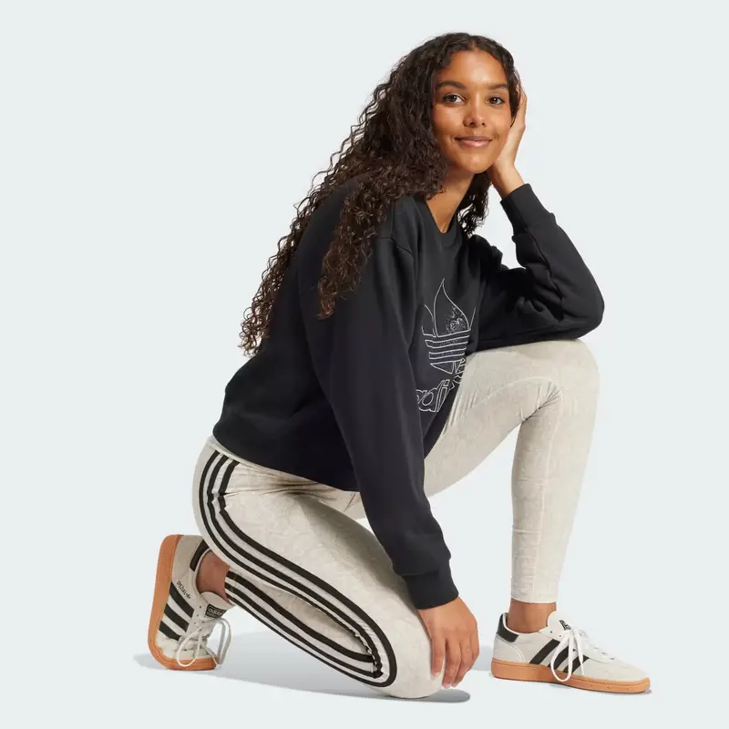 Adidas Leggings Bianco 3768938 miniatura 3