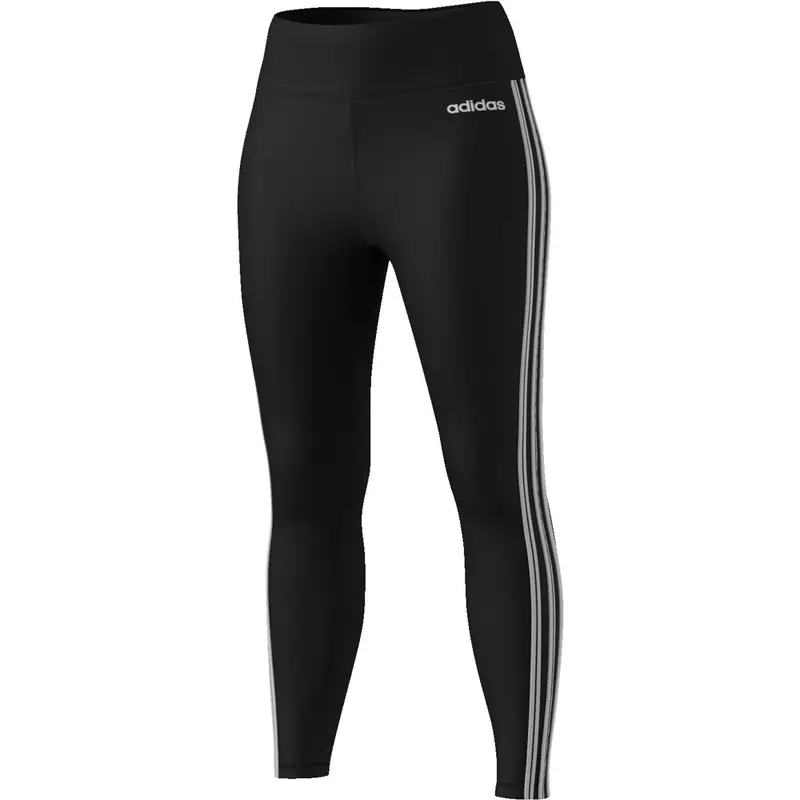 leggings sportivi alti 3 stripe nero donna M