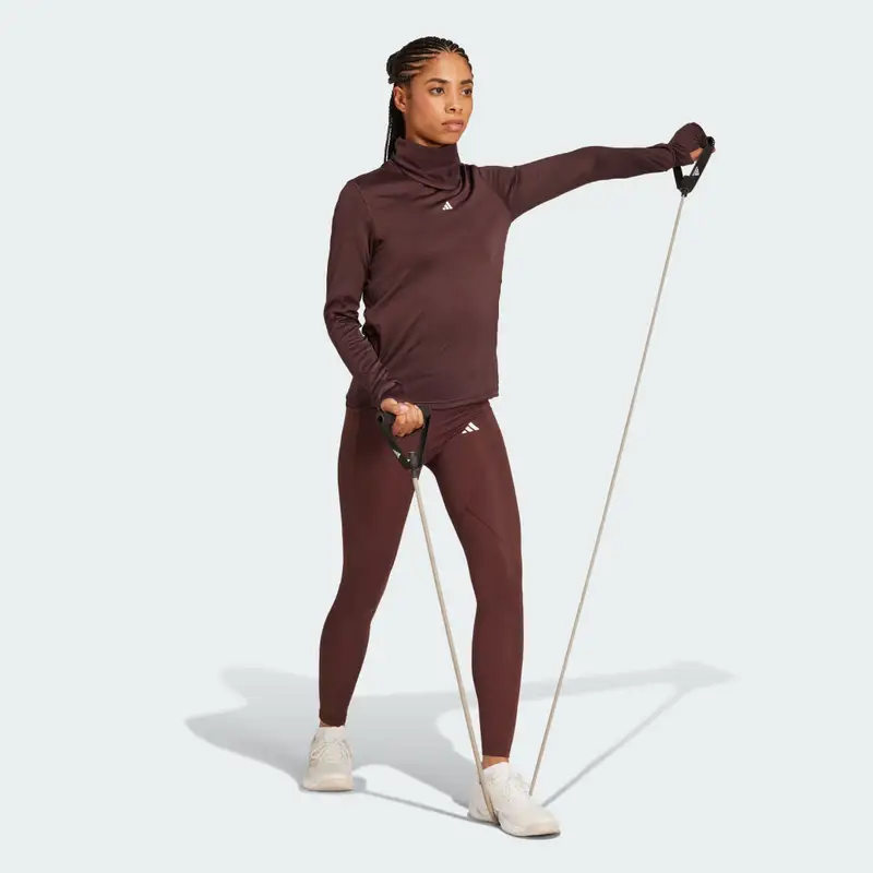 Adidas Leggings Marrone 3740498 miniatura 3