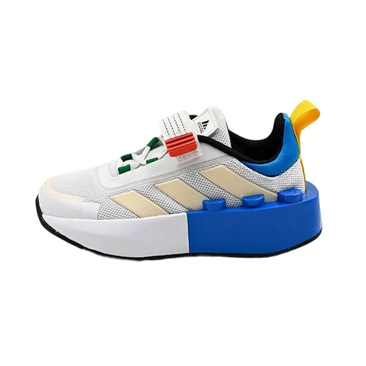 LEGO x adidas Tech Runner EL Bambino Nero Rosso Sneakers per Bambini Core-Black Cloud-White HP5878 33½