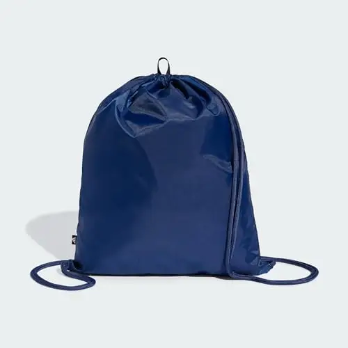 adidas Linear Gymsack, Sacca da Palestra Unisex-Adulto, Dark Blue/White, One Size miniatura 2
