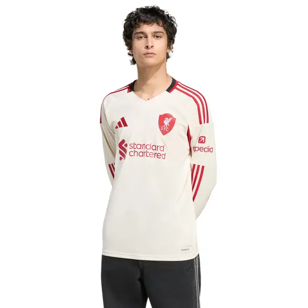 Liverpool Fc 25/26 Away Jersey male Maglie/Repliche - Bianco - Poly Mesh - Foot Locker White