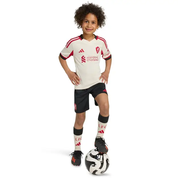 Liverpool Fc 25/26 Away Mini Kit unisex Maglie/Repliche - Bianco - Poly Mesh - Foot Locker White