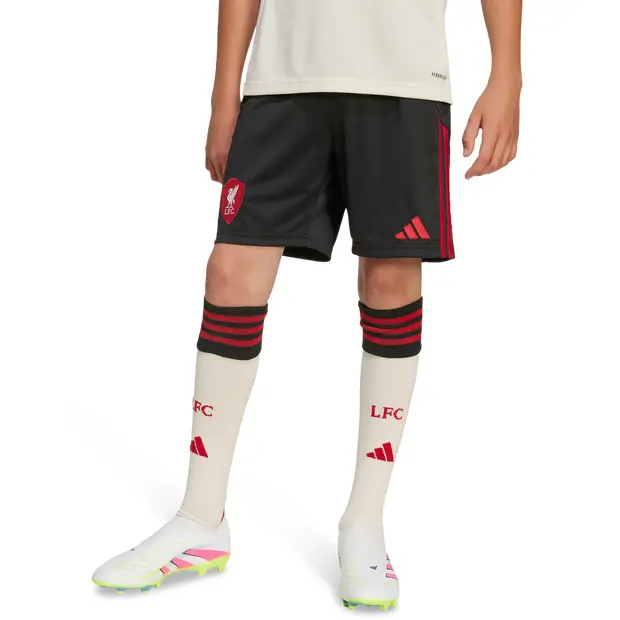 Liverpool Fc 25/26 Away Shorts unisex Pantaloncini - Nero - Rete/Sintetico - Foot Locker Black