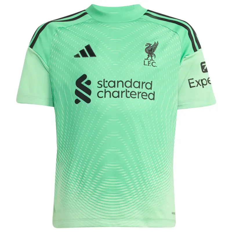 Liverpool Fc 25/26 Goalkeeper Jersey unisex Maglie/Repliche - Verde - Rete/Sintetico - Foot Locker Green