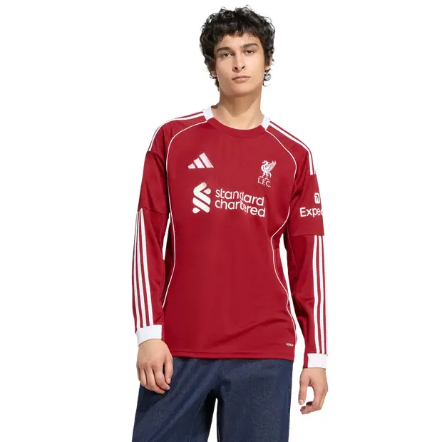 Liverpool Fc 25/26 Home Jersey Uomo - Maglie/Repliche Rosso - Mesh Red