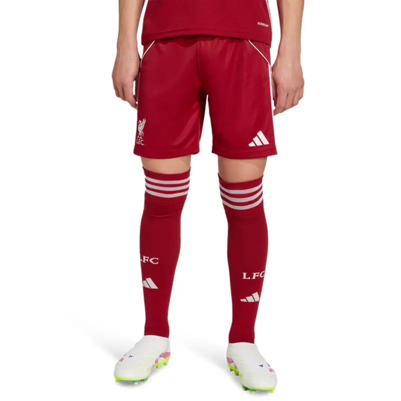 Liverpool Fc 25/26 Home Shorts unisex Pantaloncini - Rosso - Rete/Sintetico - Foot Locker Red